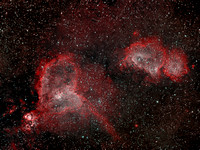 The Heart and Soul Nebulae