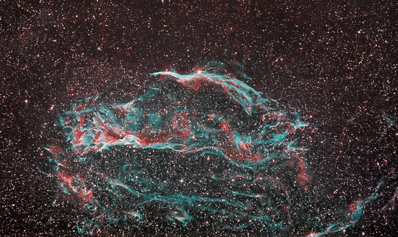 The Veil Nebula and Pickering's Triangle